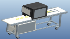 外觀篩選機(jī)篩選喇叭網(wǎng)堵孔方案