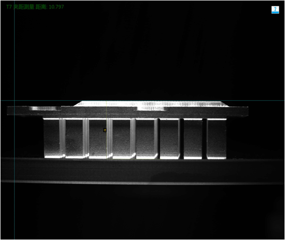 視覺CCD檢測自動化設備檢測散熱片外觀方案