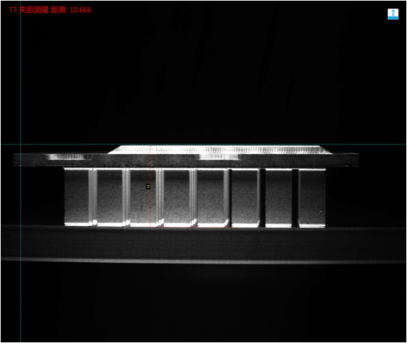 視覺CCD檢測自動化設備檢測散熱片外觀方案