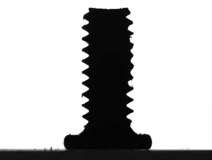 側(cè)面背光檢測良品原圖及分析圖